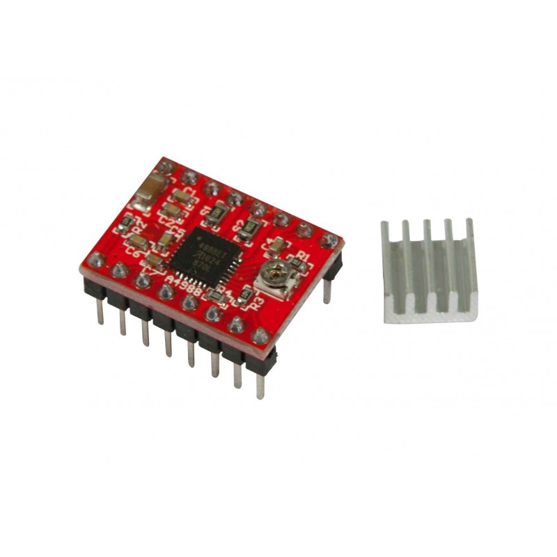 Details about   A4988 Stepper Motor Driver Module Reprap Board With Heatsink For 