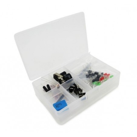 Kit componentes para iniciação ao arduino (com caixa)