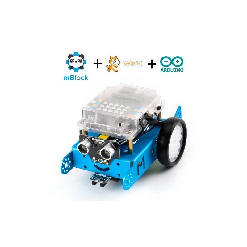 Robô mBot v1.1- Blue (versão Bluetooth) Robô mBot v1.1- Blue (versão Bluetooth)