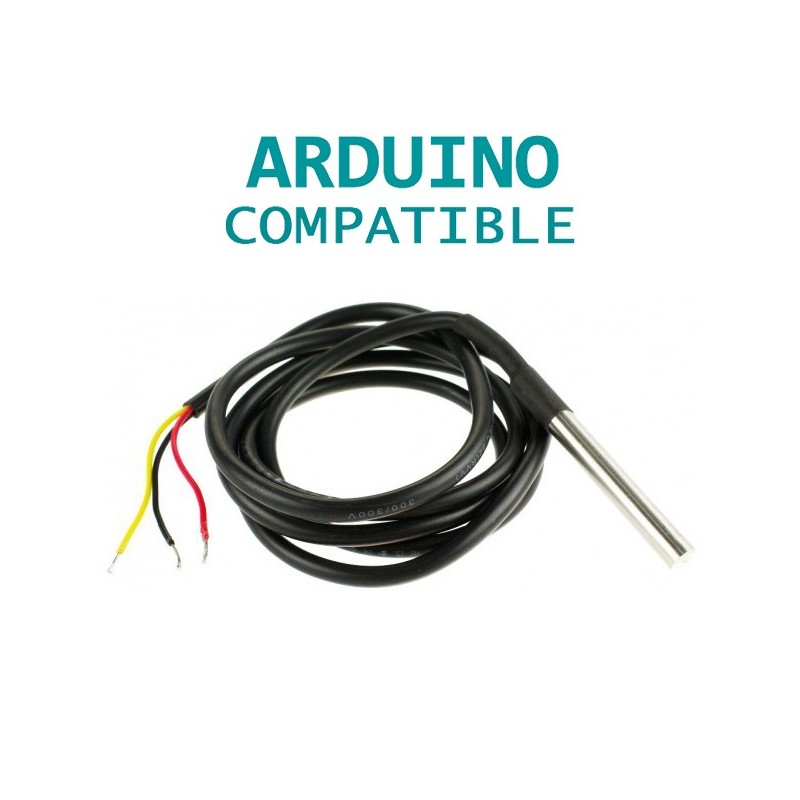 Sensor de Temperatura à prova de água (DS18B20) 0.9m 