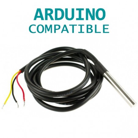 Sensor de Temperatura à prova de água (DS18B20) 0.9m 