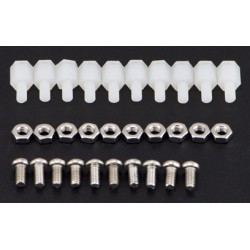 10 sets M3 * 6 nylon screws