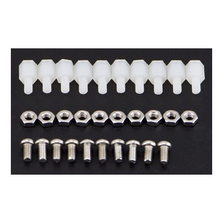 10 sets M3 * 6 nylon screws