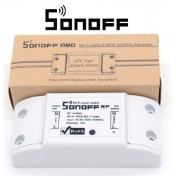 Sonoff RF - WiFi Wireless Smart Switch e Receptor RF433 p/ Domótica