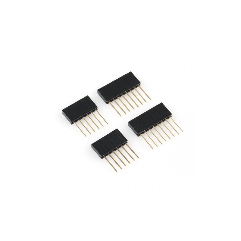 Conectores de 6 e 8 vias 8 (Stackable Header Kit)