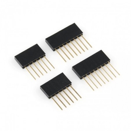 Conectores de 6 e 8 vias 8 (Stackable Header Kit)