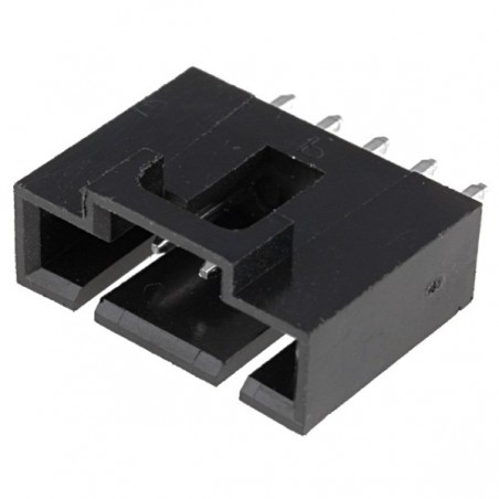 Conector NCDW 2.54mm c/travão - 5 pinos