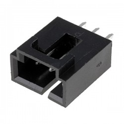 Conector NCDW 2.54mm c/travão - 3 pinos