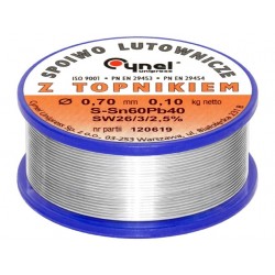 Solder 60/40 0.7mm 100g