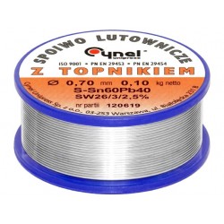 Solder 60/40 0.7mm 100g