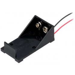 Holder 6LR61 9V battery...