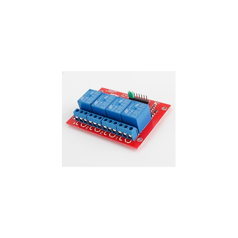 Módulo Relé 4 canais 5V  compatível com arduino