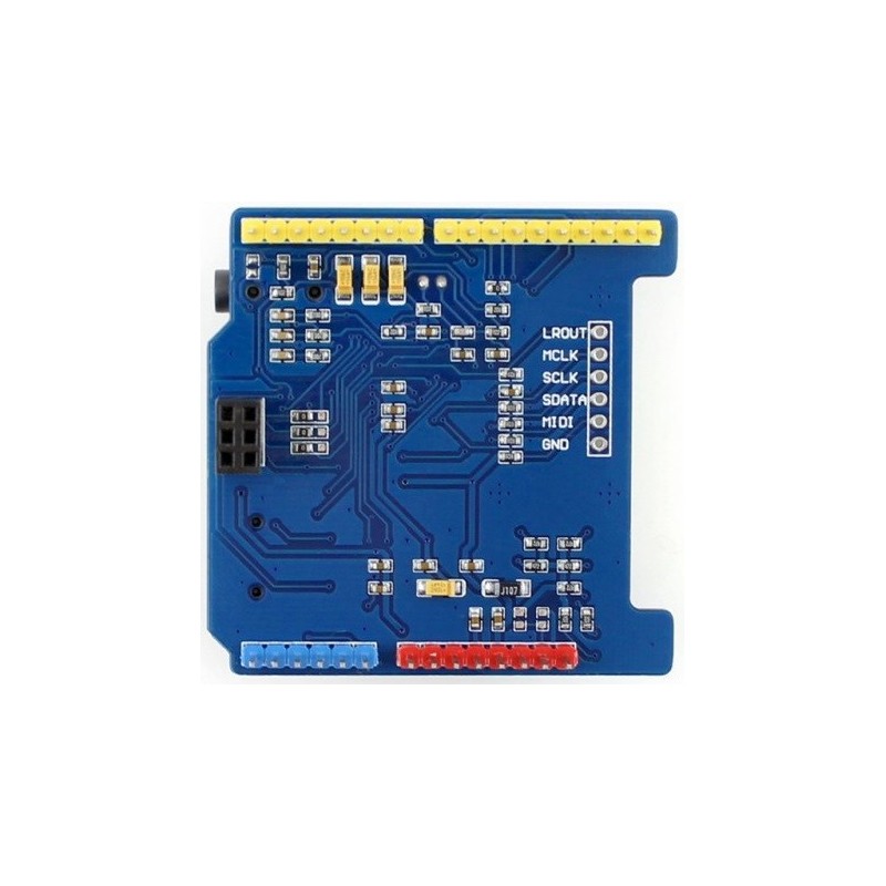 Arduino Music Shield, VS1053B Audio Play/Record