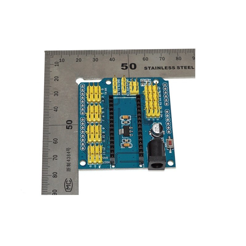 Arduino nano expansion board with uno pinout