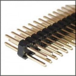 Header 40x2 pins male