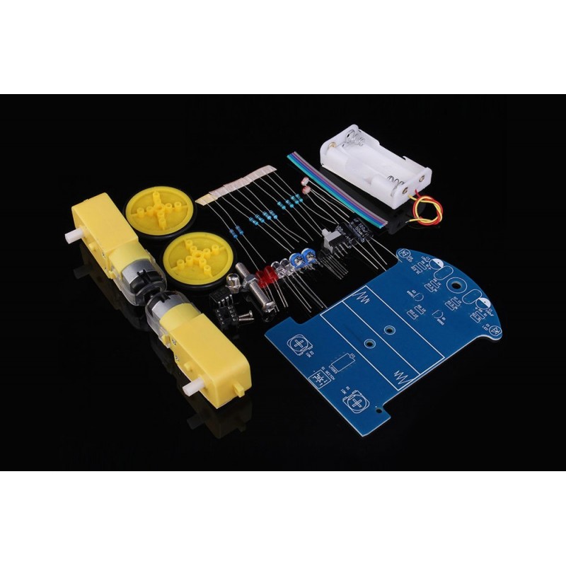 D21 Intelligent Tracking Car DIY Soldering Kit