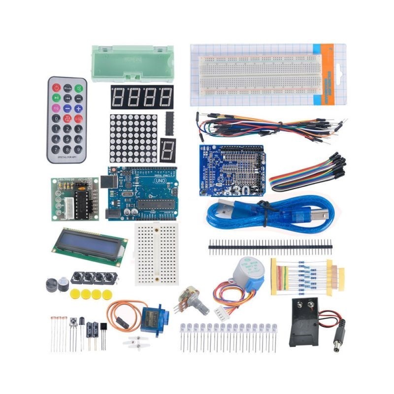 Arduino Uno R3 Starter Kit met Mosfet module & 40-Delige Dupont Kabelset -  Otronic