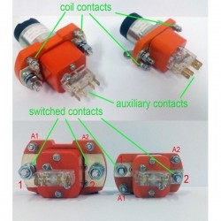 DC Power Contactor 200A,...