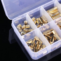 120Pcs M3 Male Female Brass...