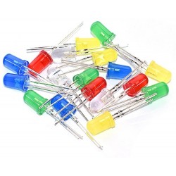 Conjunto de Leds 5mm (100 pcs)