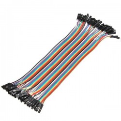 Fios Jumper flat-cable F/F...