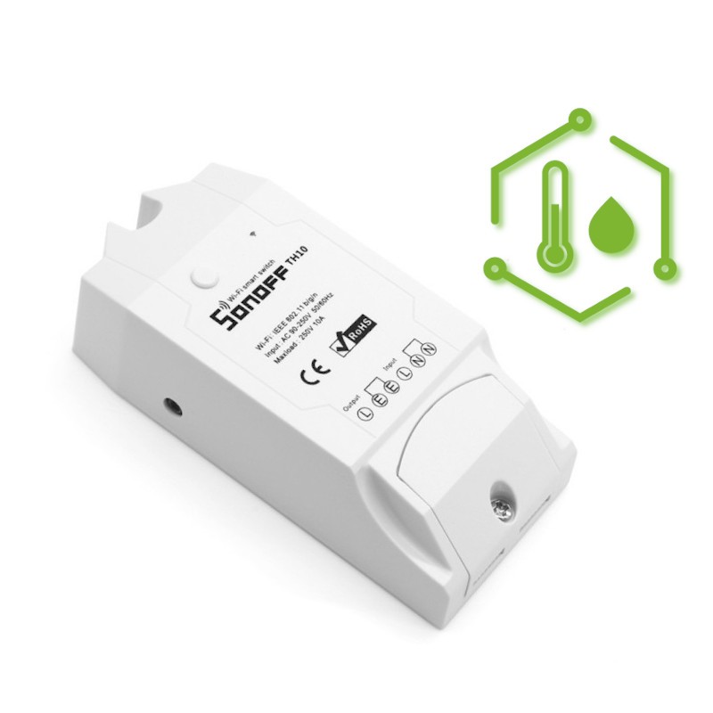 Temperature Humidity Sensor Sonoff TH16 Remote Controller Smart WIFI Switch 