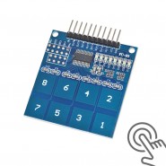 Módulo 8 teclas capacitivas