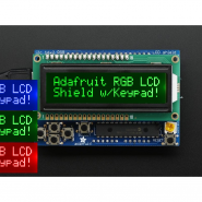 RGB LCD Shield Kit w/ 16x2...