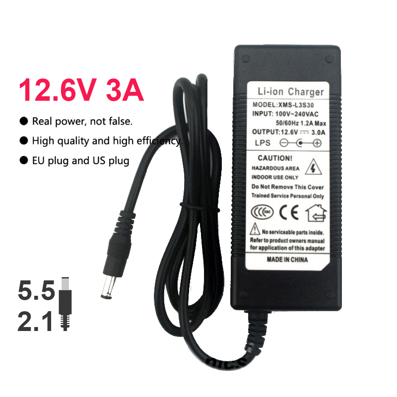 21V 2A US Plug AC/DC Charger Adapter 5S Lithium Li-ion LiPo 18650 Battery Packs 21V 2A US Plug AC/DC Charger Adapter 5S Lithium Li-ion LiPo 18650 Battery Packs