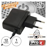 Alimentador AC/DC 12V 1A c/...