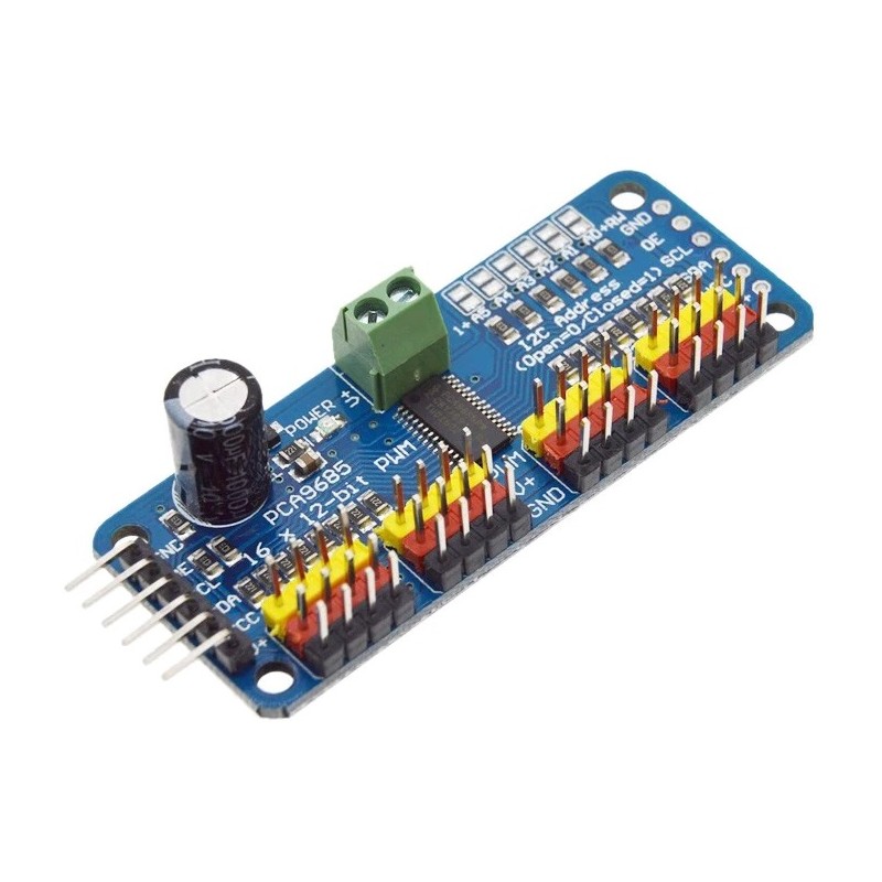 12-bit PWM/Servo Driver I2C interface -