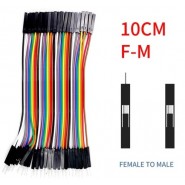 40 Jumper Wires 10cm M/F...