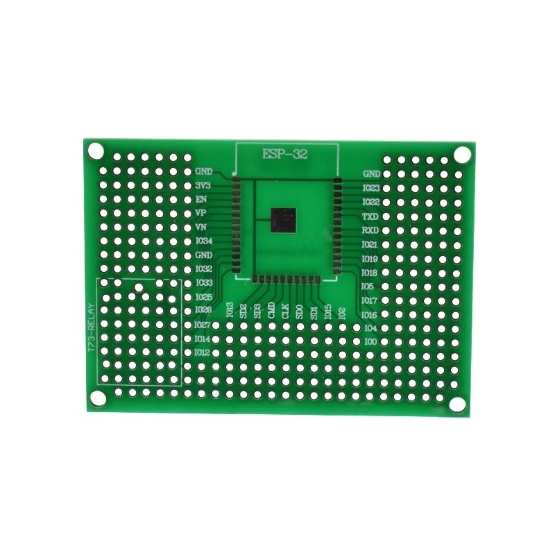 Jual PCB DUAL LAYER 5X7CM FOR ESP8266 ESP-12E ESP-12 ESP32 PCB MATRIX