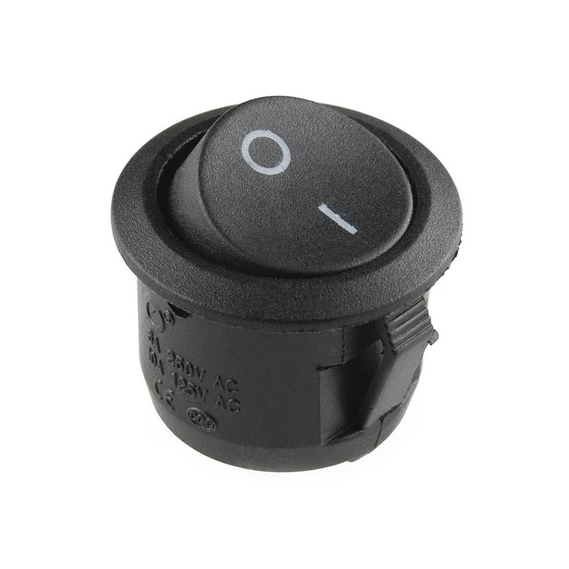 Rocker Switch - SPST (round)