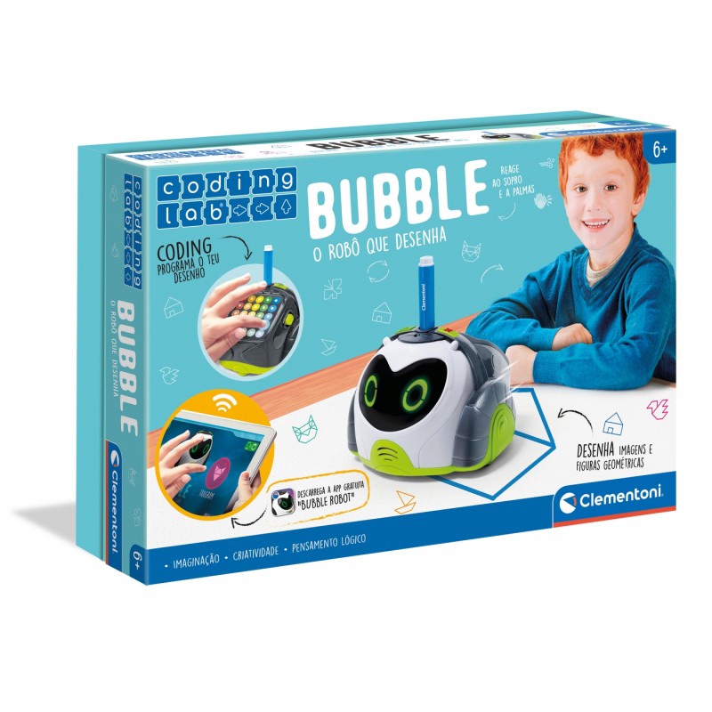 Clementoni Galileo Bubble 59231 Robot programable para niños a Partir de 8 años 