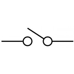 Switch de Painel - SPST (redondo)