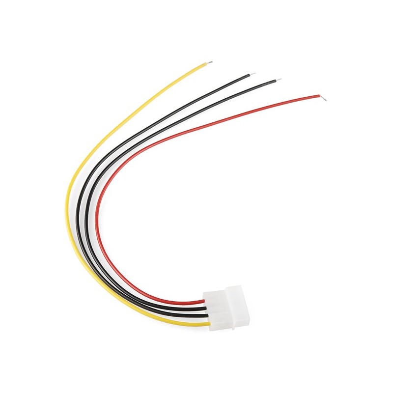 4 Pin Molex Connector - Pigtail
