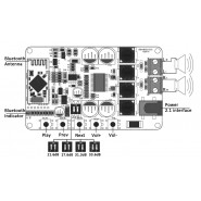 Carte Amplificateur Numérique Récepteur Audio TDA7492P 50W + 50W sans fil  Bluetooth 4.0