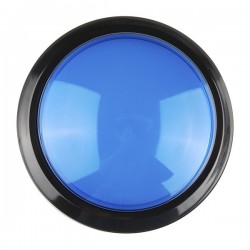 Big Dome Push Button - Blue