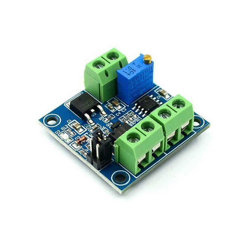 PWM Signal to Voltage Converter,1-3KHZ 0-10V PWM Signal to Voltage Converter Module Digital Analog Board