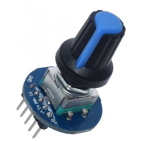 Rotary Encoder Module 20IMP/REV with knob to Arduino