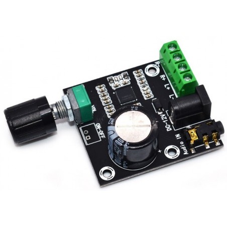 Scheda Audio Hi-fi DIY Amplificatore Stereo Audio PAM8610 2x10W Classe D - Modulo Scheda 12V Hi-Fi Per Progetti DIY Tpa3116 Mono - Foto 9