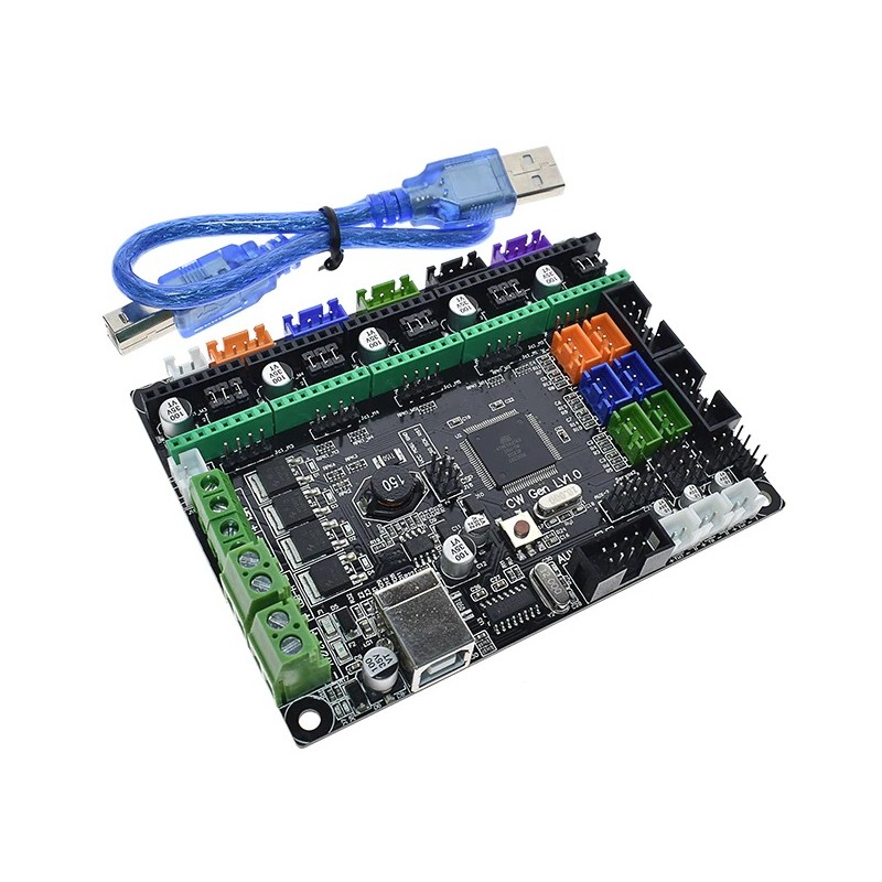 3D-Drucker MKS Gen V1.4 Controller-Karte Mega 2560 R3 Motherboard RepRap-Ra R3E8 