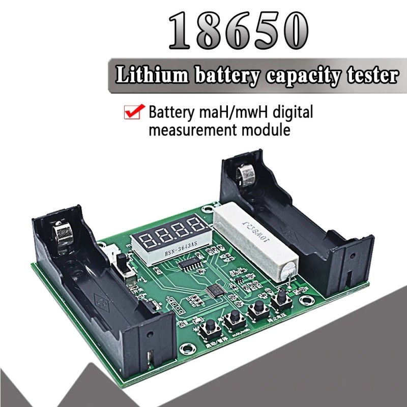 XH-M240 Battery Capacity Tester For 18650 Lithium Discharge Testing Meter