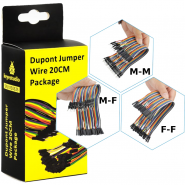 Jumper Wire Dupont 20cm M-F...