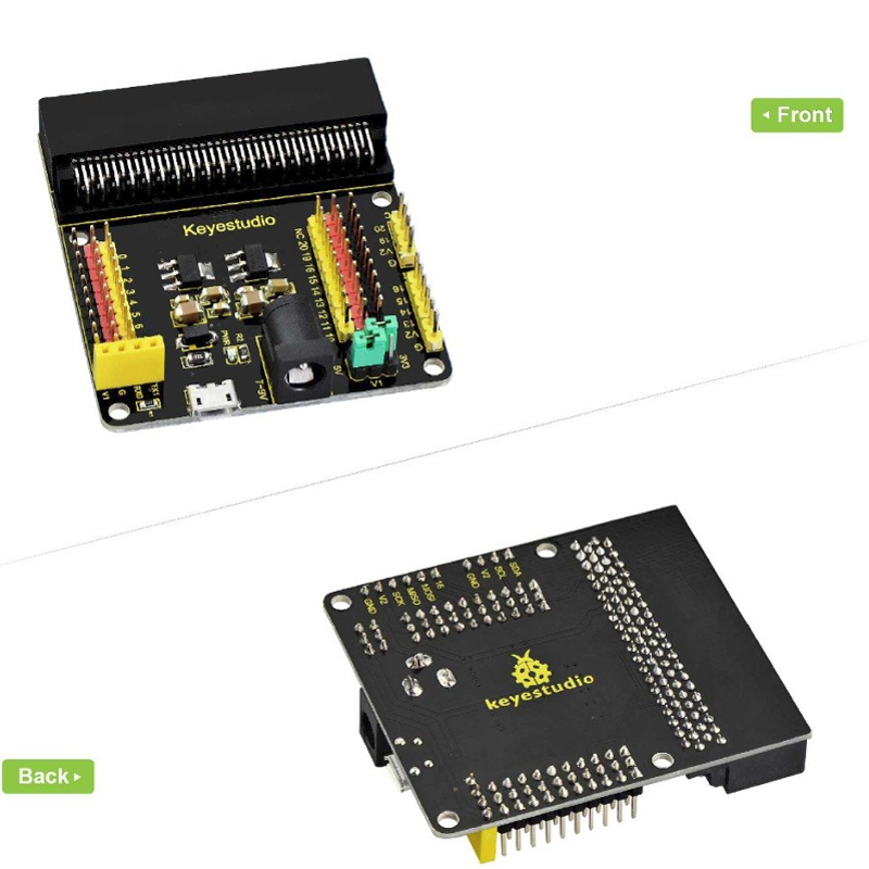 keyes brick micro:bit sensor expansion board python... Expansion Sensor Module V2 for BBC micro:bit - Keyestudio KS0360