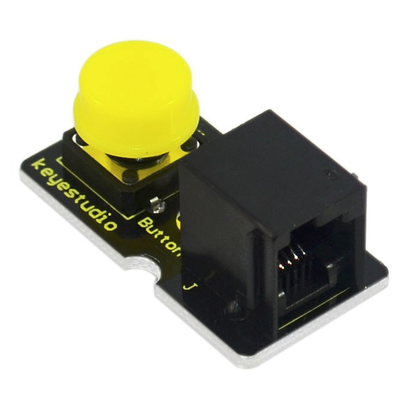 Digital Push Button Module with RJ11 EASY Plug - Keyestudio KS0112