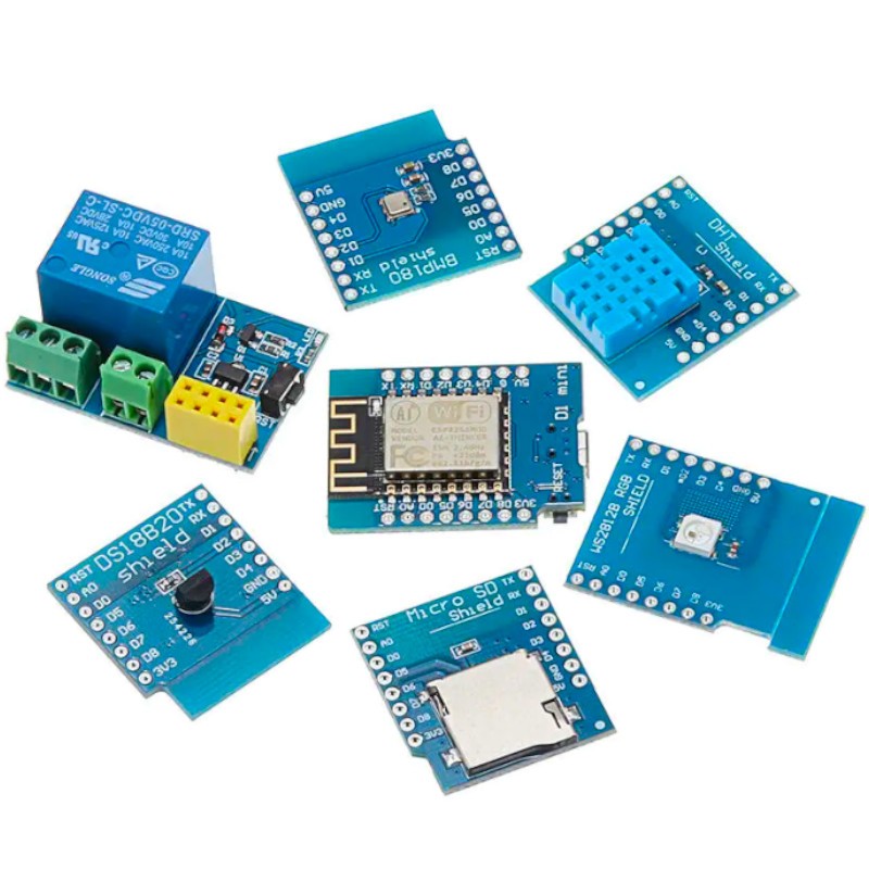 WeMos D1 Mini - 4MB Microcontroller - Solarbotics Ltd.