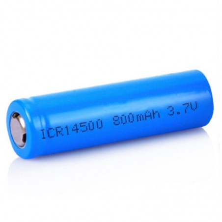 Rechargeable Battery 14500 3.7V 800mAh AA Li Ion Lithium Battery