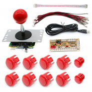 Game DIY Arcade Set Kits Replacement Parts USB Encoder PC Joystick Buttons UK 